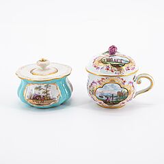 Gruppe von 11 Porzellanobjekten, 76821-114, Van Ham Kunstauktionen