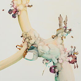 Johanna Flammer - Fuchsienrosa II NODI, 73213-85, Van Ham Kunstauktionen