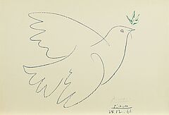 Pablo Picasso - La Colombe de la Paix, 64171-1, Van Ham Kunstauktionen