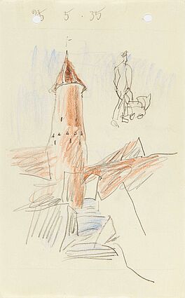 Lyonel Feininger - Ohne Titel Gruetzturm in Treptow an der Rega, 76271-1, Van Ham Kunstauktionen