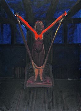 Norbert Tadeusz - Ohne Titel Akt auf Stuhl, 56714-27, Van Ham Kunstauktionen