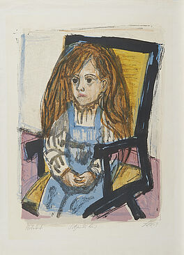 Otto Dix - Sitzendes Kind, 66018-2, Van Ham Kunstauktionen