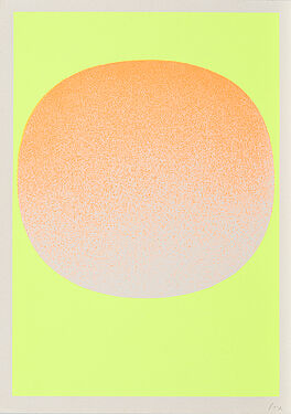 Rupprecht Geiger - Variation Runde Farbe V orange auf gelb, 70001-190, Van Ham Kunstauktionen