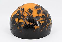 Andre Delatte - Lampe mit Rosendekor, 74125-11, Van Ham Kunstauktionen