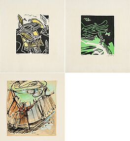 Hannah Hoech - Konvolut von 3 Druckgrafiken, 80374-741, Van Ham Kunstauktionen