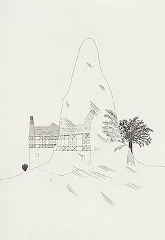 David Hockney - Illustrations for Six Fairy Tales from the Brothers Grimm 6 Faltboegen mit illustrierten Maerchen, 69735-8, Van Ham Kunstauktionen