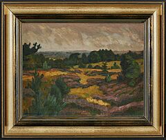 Otto Modersohn - Bluehende Heide auf dem Weyerberg, 76385-1, Van Ham Kunstauktionen