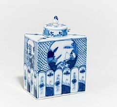 Meissen - Teedose mit angelndem Chinesen, 67016-5, Van Ham Kunstauktionen