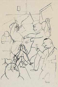 George Grosz - Auktion 322 Los 331, 51992-1, Van Ham Kunstauktionen