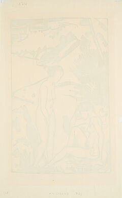 Erich Heckel - Am Strand Idyll, 80374-200, Van Ham Kunstauktionen