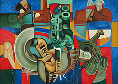 Gerard Bregnard - Le Pompiste amoureux, 80374-716, Van Ham Kunstauktionen