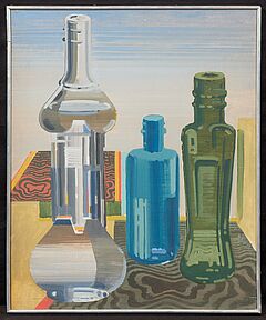 Johannes Molzahn - Bottles Stillleben mit Flaschen, 77077-2, Van Ham Kunstauktionen