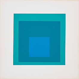 Josef Albers - Blue Reminding, 73018-1, Van Ham Kunstauktionen