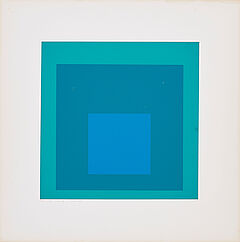 Josef Albers - Blue Reminding, 73018-1, Van Ham Kunstauktionen