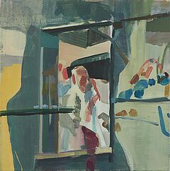 Jessica Buhlmann - Mann am Fenster, 300001-646, Van Ham Kunstauktionen