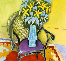 Heinrich Steiner - Stuhl auf dem roten Teppich, 58338-1, Van Ham Kunstauktionen