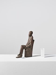 Waldemar Otto - Sitzender Mann ohne Gesicht, 80100-139000, Van Ham Kunstauktionen