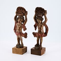 Zwei Putten mit Muschelornament, 81858-3, Van Ham Kunstauktionen