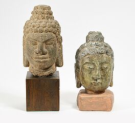 Buddhakopf, 62042-43, Van Ham Kunstauktionen