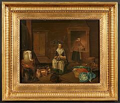 Hendrik Martensz. Sorgh - Kücheninterieur mit Mägden, 81950-1, Van Ham Kunstauktionen