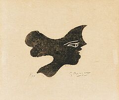 Georges Braque - Tete I, 58361-2, Van Ham Kunstauktionen