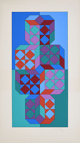 Victor Vasarely - Ohne Titel, 70450-67, Van Ham Kunstauktionen