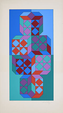 Victor Vasarely - Ohne Titel, 70450-67, Van Ham Kunstauktionen