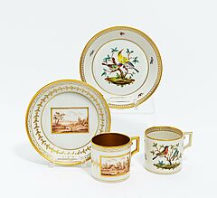 KPM - Zwei Empire-Tassen mit UT, 65115-9, Van Ham Kunstauktionen