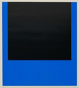 Rupprecht Geiger - schwarz auf blau, 65576-3, Van Ham Kunstauktionen