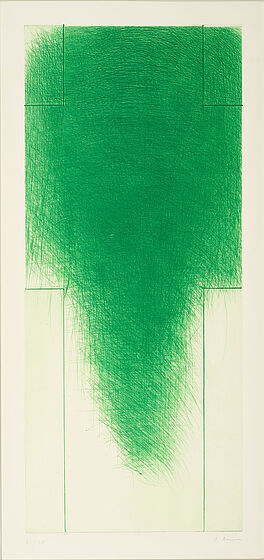 Arnulf Rainer - Gruenes Kreuz Grosses Kreuz IV, 81941-41, Van Ham Kunstauktionen