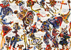 Antonio Saura - Auktion 317 Los 845, 50165-9, Van Ham Kunstauktionen