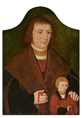 Bartholomaeus Bruyn - Portraet eines vornehmen Buergers mit seinem Sohn, 75135-6, Van Ham Kunstauktionen