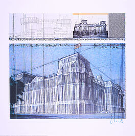 Christo - Wrapped Reichstag Project for Berlin, 76574-44, Van Ham Kunstauktionen