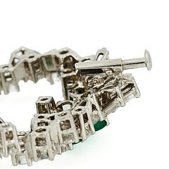 Gemstone-Diamond-Brooch, 82147-19, Van Ham Kunstauktionen