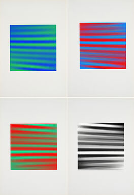 Getulio Alviani - Konvolut von 4 Druckgrafiken, 81613-4, Van Ham Kunstauktionen