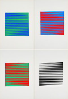 Getulio Alviani - Konvolut von 4 Druckgrafiken, 81613-4, Van Ham Kunstauktionen