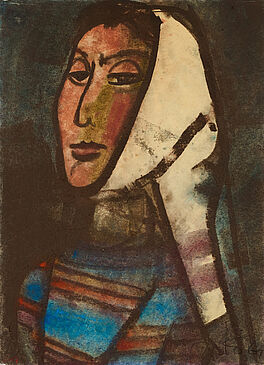 Ludwig Peter Kowalski - Frau mit Kopftuch, 80374-276, Van Ham Kunstauktionen