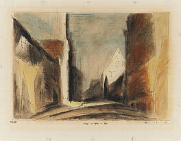 Lyonel Feininger - Strasse in Treptow a Rega, 65416-10, Van Ham Kunstauktionen