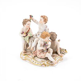 Meissen - Gruppe mit Amoretten als Allegorie des Fruehlings, 78079-2, Van Ham Kunstauktionen