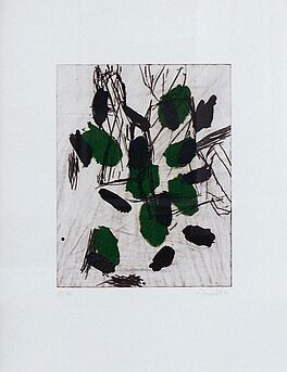 Georg Baselitz - Ohne Titel 1 Blatt aus einer Mappe mit 10 Arbeiten, 56801-111, Van Ham Kunstauktionen