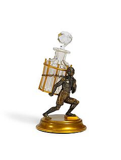 Frankreich - Flakonhalterung mit Mohr, 81546-7, Van Ham Kunstauktionen