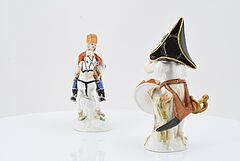 Meissen - Husar zu Pferd und Putto als Trommler, 75074-18, Van Ham Kunstauktionen
