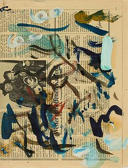 Michael Krebber - Ohne Titel MKZ 108, 81351-146, Van Ham Kunstauktionen