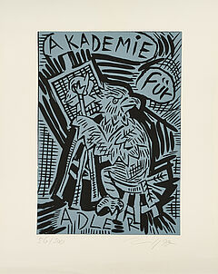 Joerg Immendorff - Akademie fuer Adler, 79527-251, Van Ham Kunstauktionen