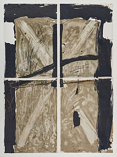 Antoni Tapies - Ohne Titel, 65171-2, Van Ham Kunstauktionen