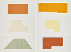 Robert Mangold - Multiple Panel Paintings A Book of Silk Screen Prints, 80365-21, Van Ham Kunstauktionen