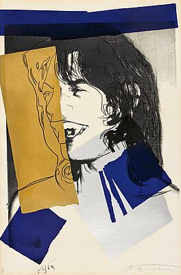 Andy Warhol - Mick Jagger, 79294-1, Van Ham Kunstauktionen