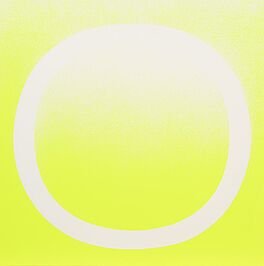 Rupprecht Geiger - Gelber Kreis mit weissem Kranz auf gelb, 61309-10, Van Ham Kunstauktionen