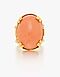 Karl Schmidt-Rottluff - Goldring mit ovaler Koralle, 76960-7, Van Ham Kunstauktionen