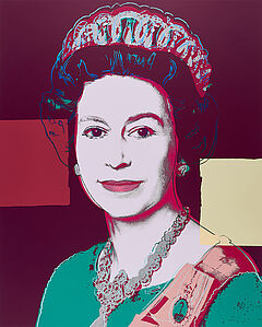 Andy Warhol - Queen Elizabeth II of the United Kingdom Aus Reigning Queens 1985, 76097-1, Van Ham Kunstauktionen